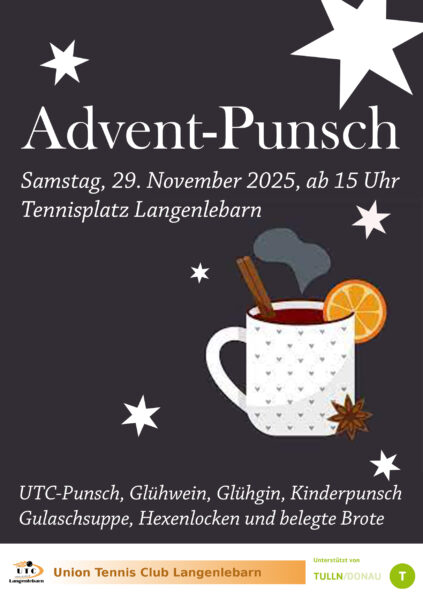 Flyer Adventpunsch UTC 2025 Flyer Adventpunsch UTC 2025